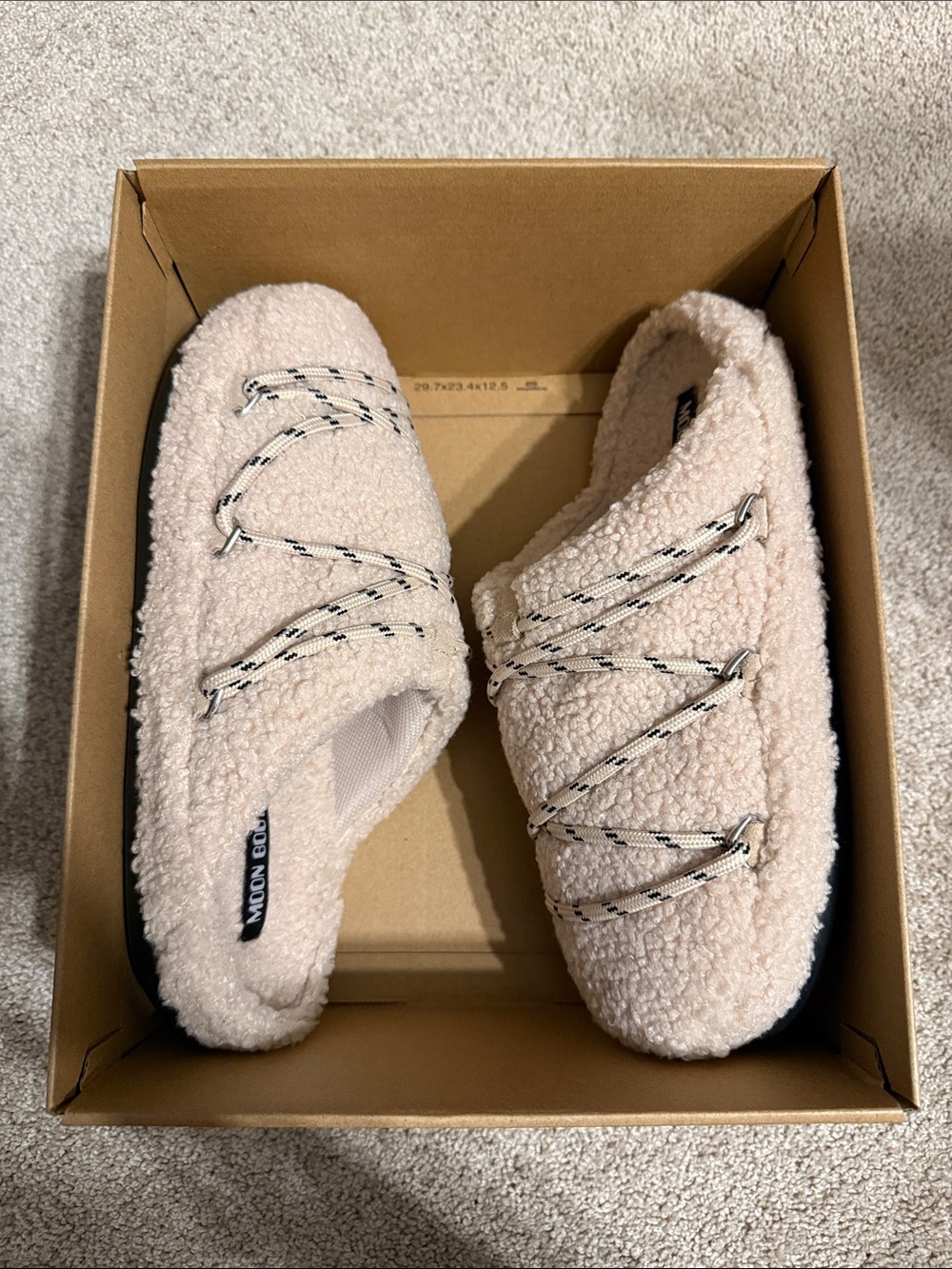 Moon Boot Teddy Slipper - NEW IN BOX